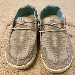 Custom Pendleton wool Hey Dudes